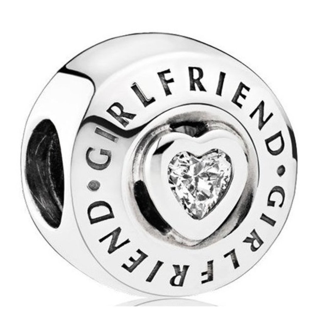 PANDORA - GIRLFRIEND CHARM - Picture 3 of 3